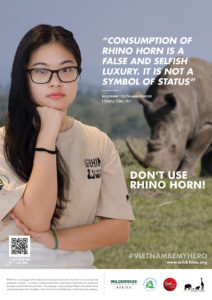 Wild Rhino 2018 Ambassador - Hoang Dieu An - LR